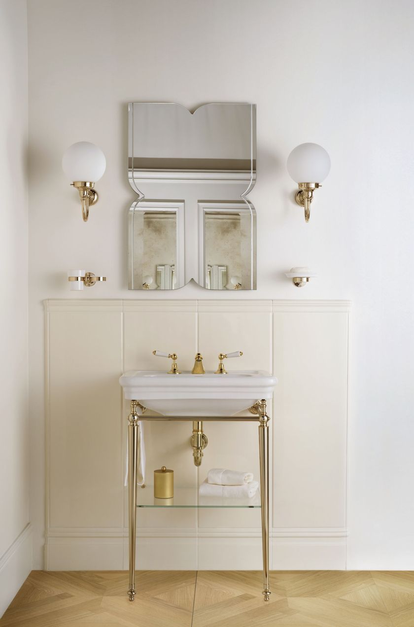 ETOILE MEDIUM by Devon&Devon - Consolle lavabo singolo in ottone - 4