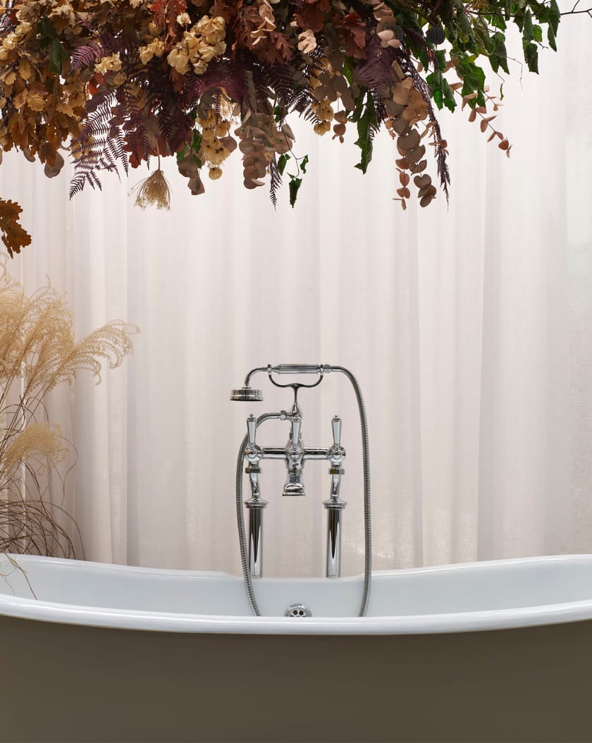 SIGNATURE by Devon&Devon - Rubinetto per vasca da terra con doccetta - 4