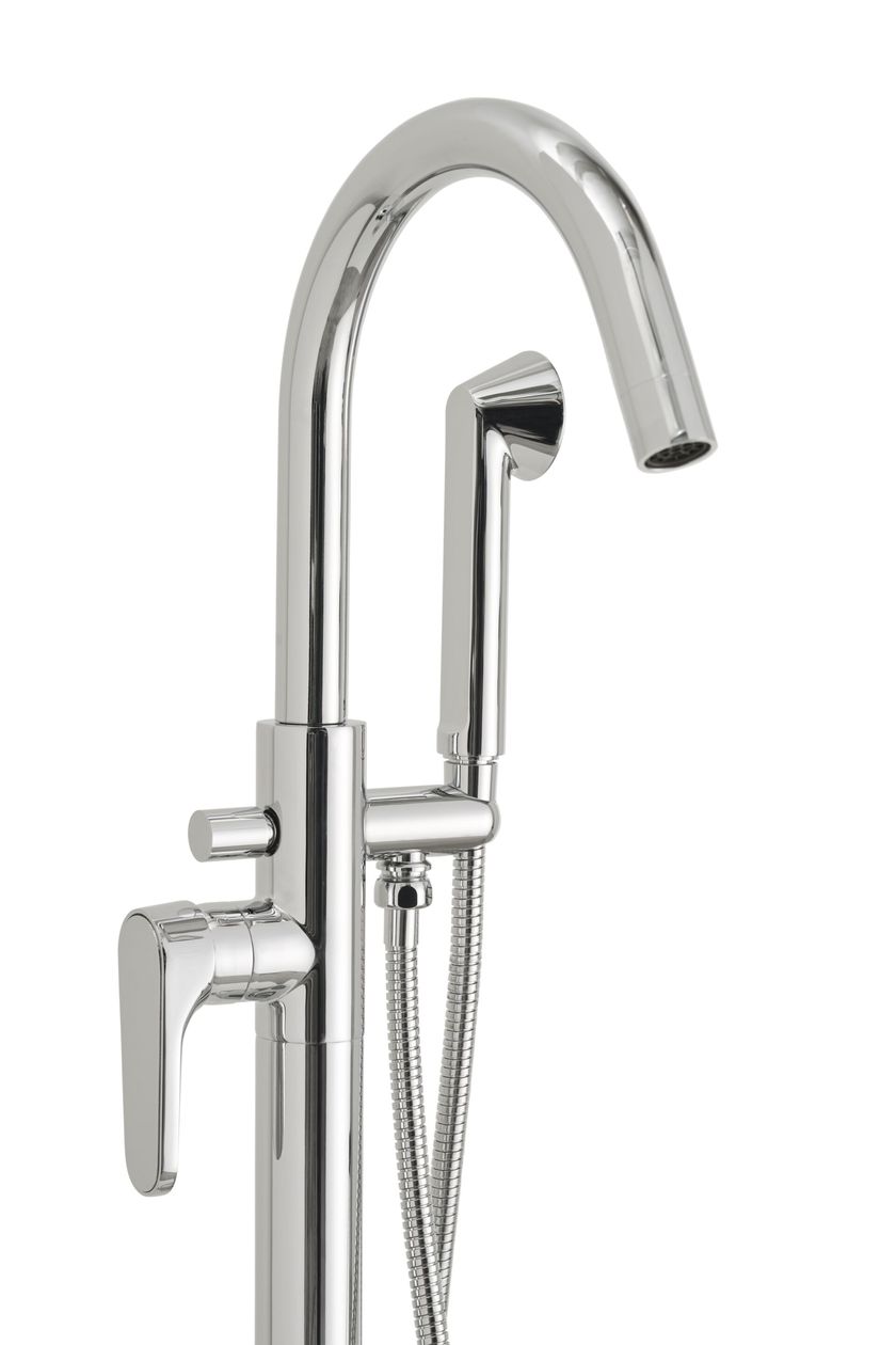 TWENTIES by Devon&Devon - Miscelatore per vasca in ottone con doccetta - 2