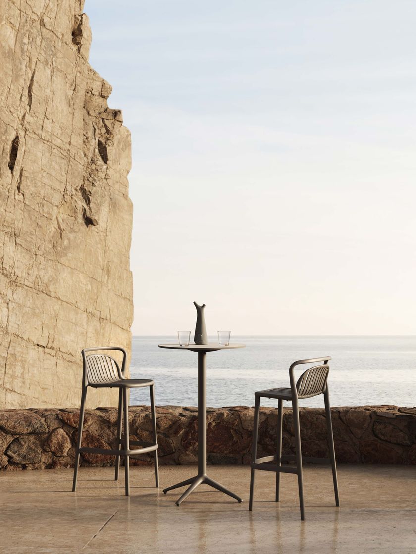 HARBOR BAR TABLE Round high side table By Diabla