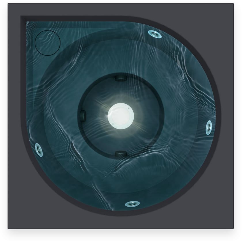 DROP S by Drop - Minipiscina in acrilico per esterni con idromassaggio - 4