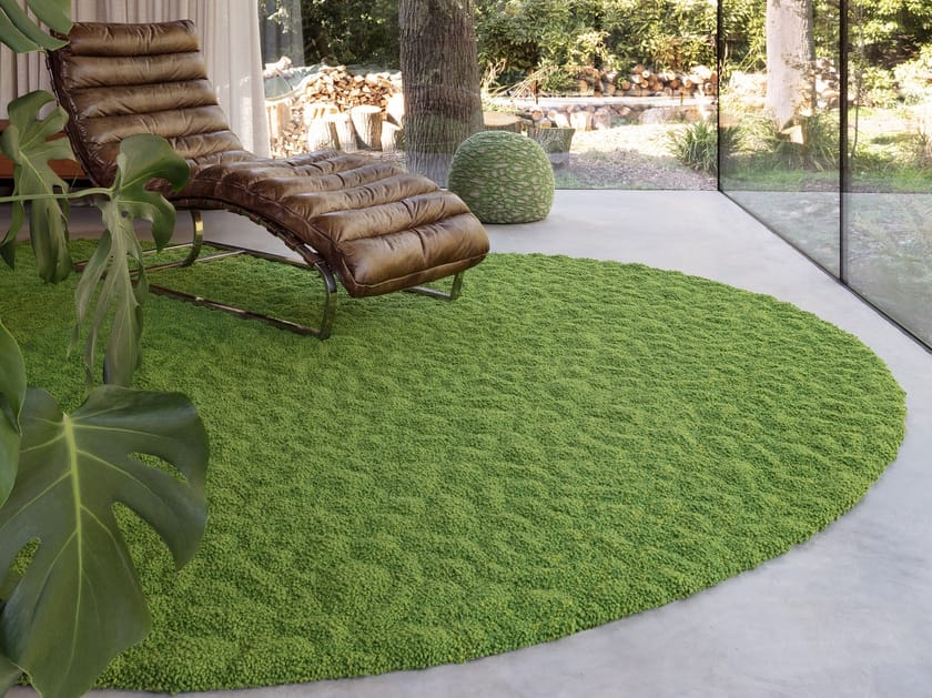 EARTH Round rug By Casalis design Liset Van der Scheer