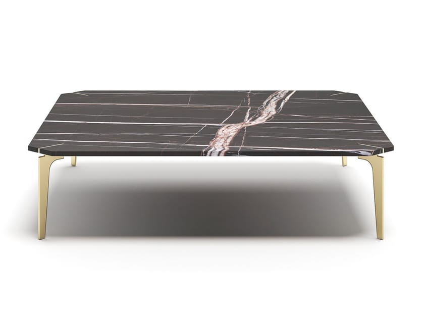 ECLECTIC Q by Capital Collection - Tavolino basso quadrato in marmo - 2