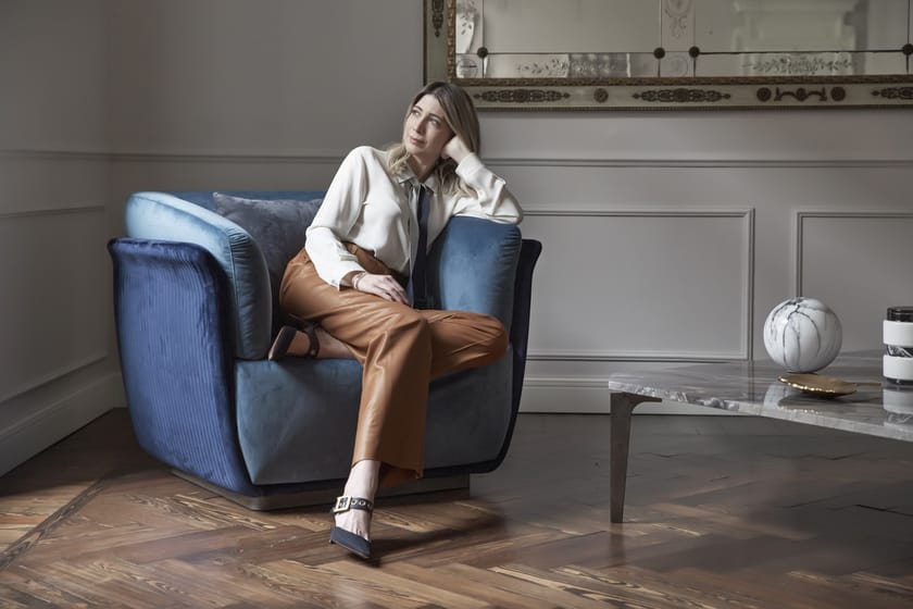 ECLECTIC R by Capital Collection - Tavolino basso rettangolare in marmo - 4
