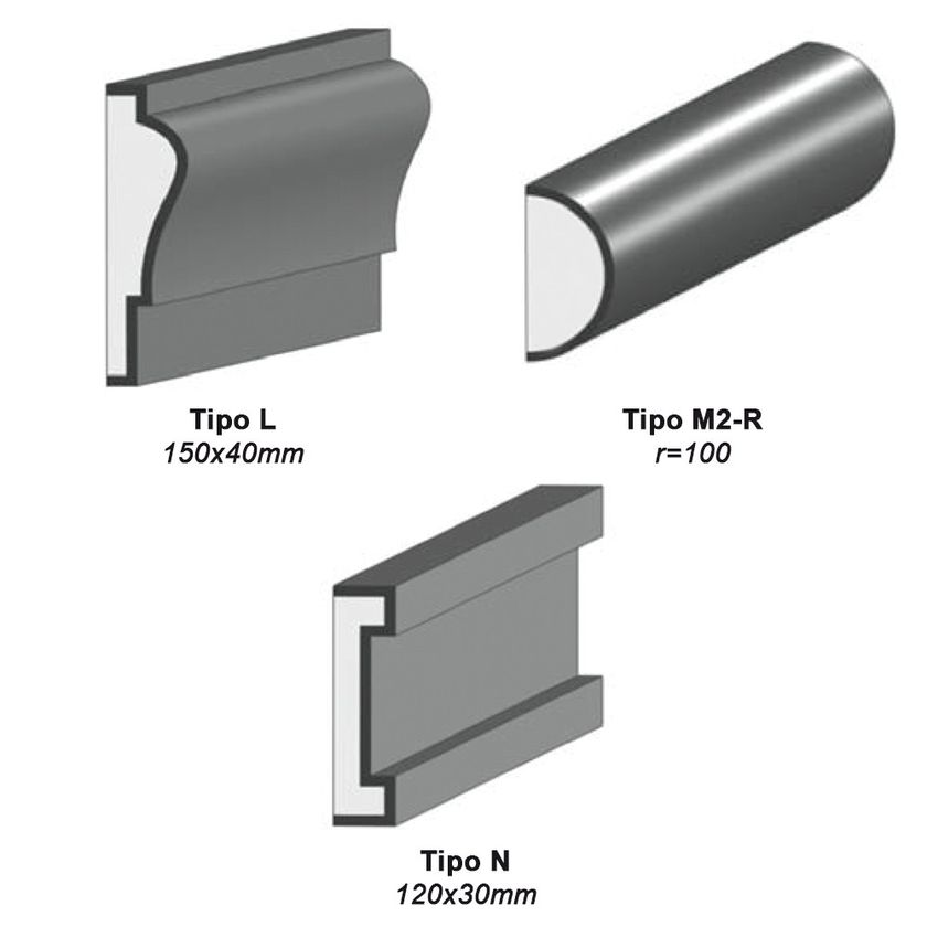 ECO CORNICE Polystyrene matrix for decorative element By Isolconfort