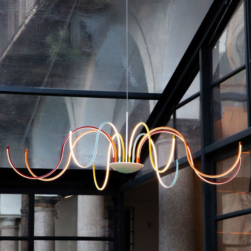 GIO LED aluminium pendant lamp By EGOLUCE