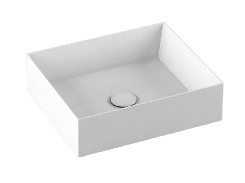 Product photograph of Elegance Square Countertop Washbasin from Archiproducts UK