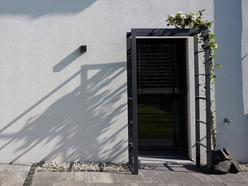 Arco Da Giardino In Acciaio Zincato Per Rampicanti - Semplice, Romantico, Diametro 19 Mm, Varie Misure