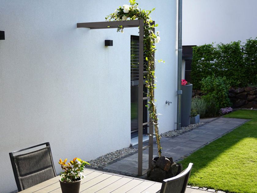 LAPOOH Arco da Giardino per Piante Rampicanti Verde Scuro,Arco da