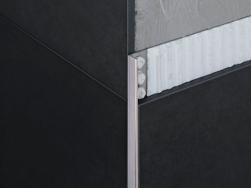 NOVOPARED ACERO INOX Perfil protector de acero inoxidable By EMAC Italia