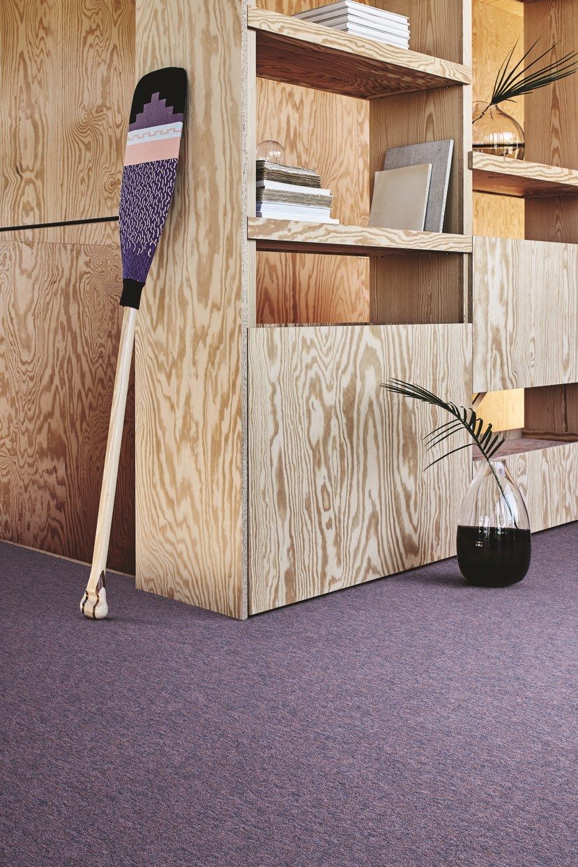 EMPLOY LOOP Moquette in Nylon® a quadrotte By Interface®