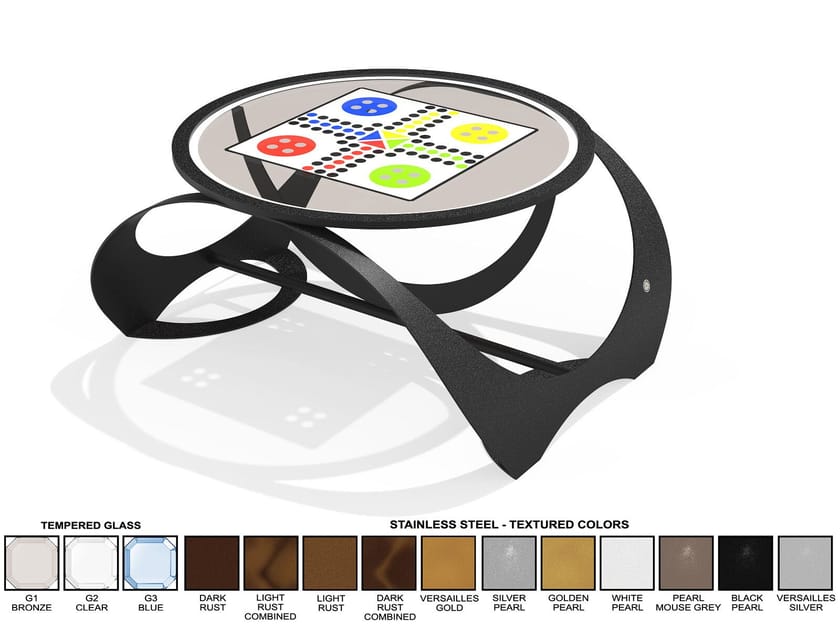 385 by ENCHO ENCHEV - ETE - Tavolo per spazi pubblici in acciaio - 4