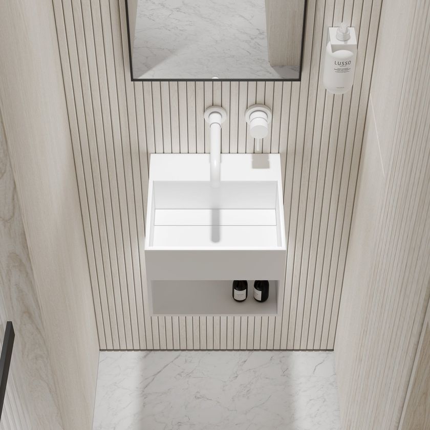 ETHOS | Rectangular washbasin By LUSSO