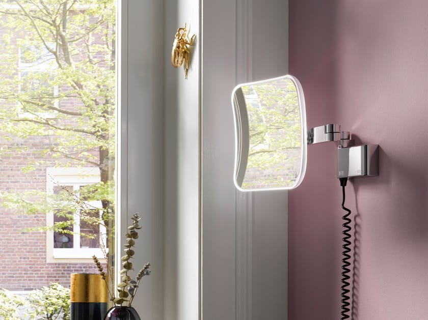 EVO Square shaving mirror Evo Collection By Emco Bad