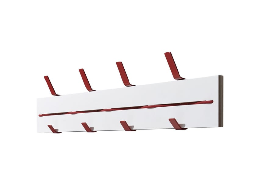 Wall-mounted multi-layer wood coat rack EXPANDER By Müller ...