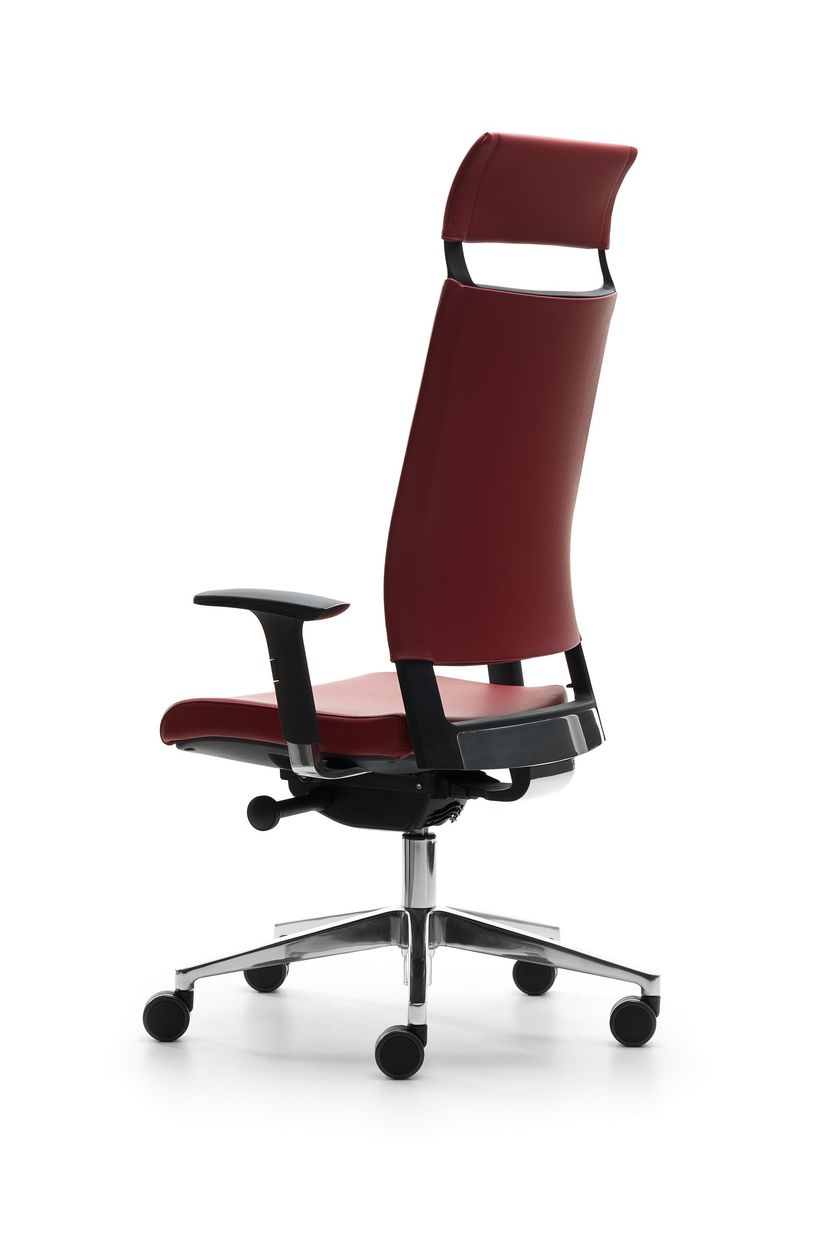 EXPO LIGHT LUSSO Office chair with headrest Expo Light Lusso