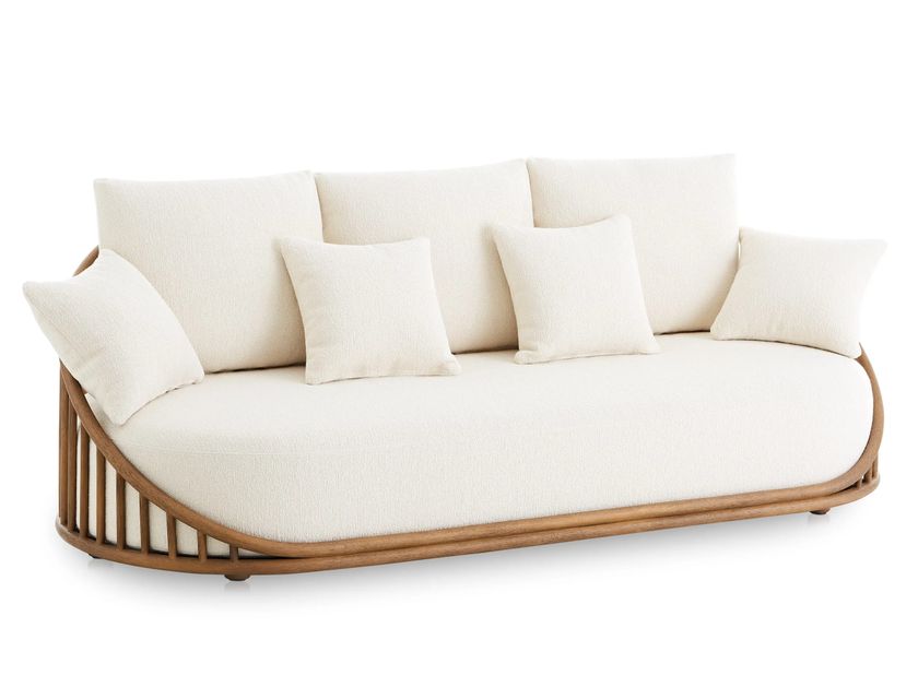 CASK 3 seater rattan sofa By EXPORMIM | design Norm Architects