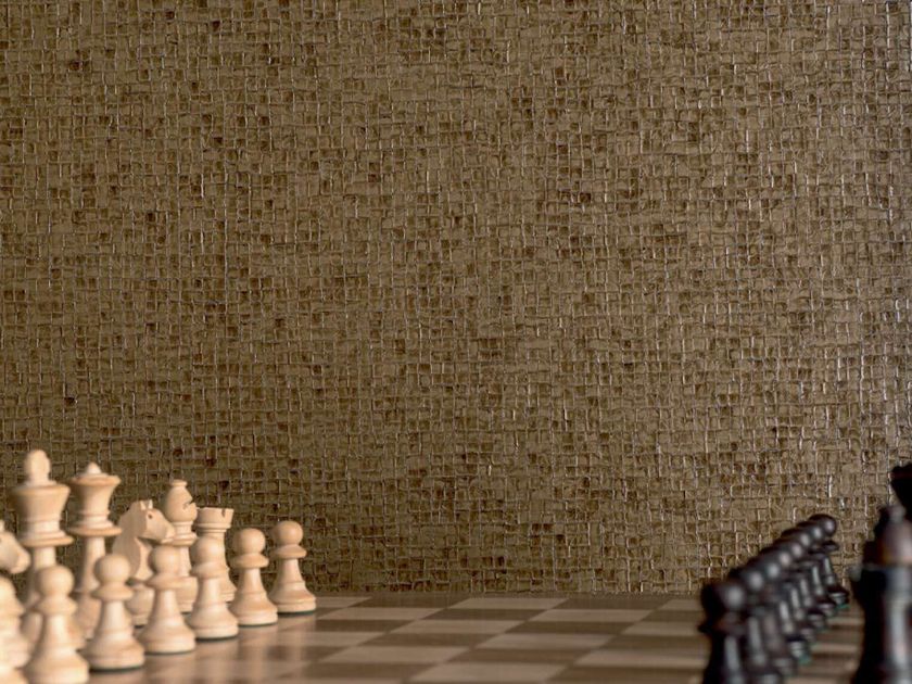 GLASS - NACRES HPC Antibacterial fireproof vinyl wall tiles By Élitis