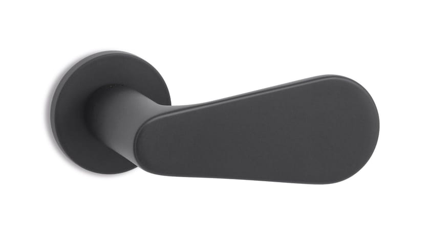 DRIVER by Ento - Maniglia in ottone su rosetta - 3