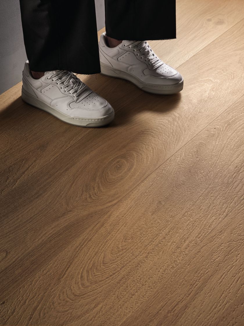 I-WOOD ROVERE IMBRUNITO Porcelain stoneware wall/floor tiles with wood ...