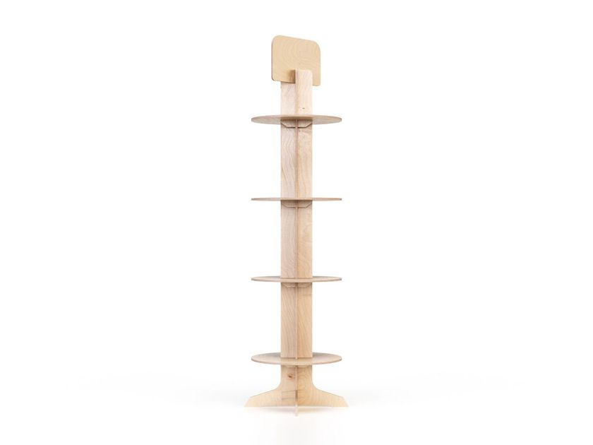 RIA Espositore da terra in legno By Esposit