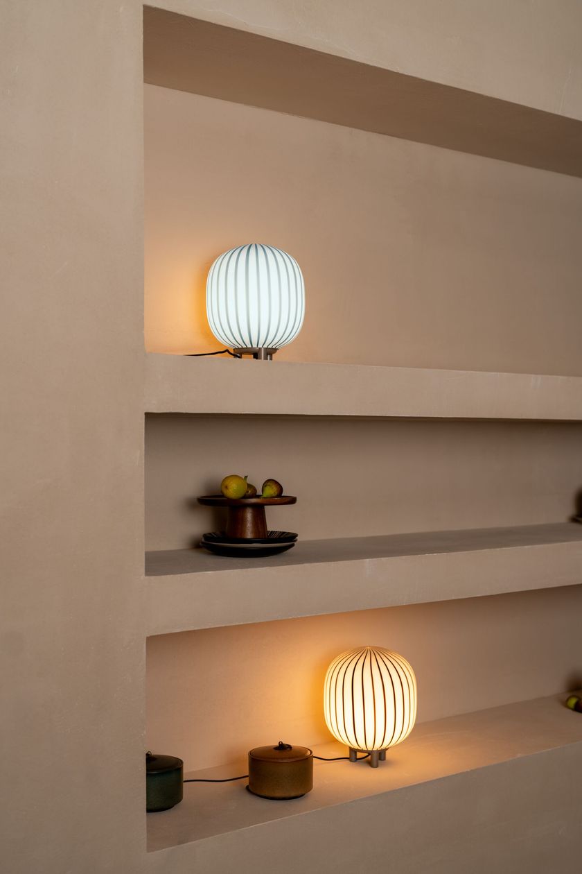 FILIGRANA LIGHT LED blown glass table lamp By Established&Sons