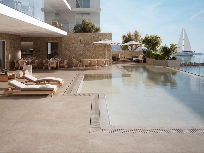 DRACH BEIGE by Exagres - Pavimento rettificato in gres porcellanato per interni ed esterni - 2