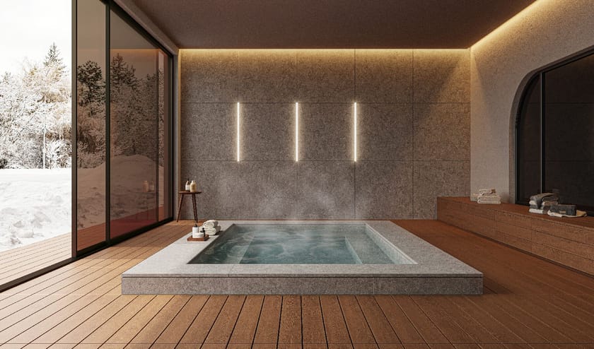 EXADECK CAOBA by Exagres - Decking in gres porcellanato - 3