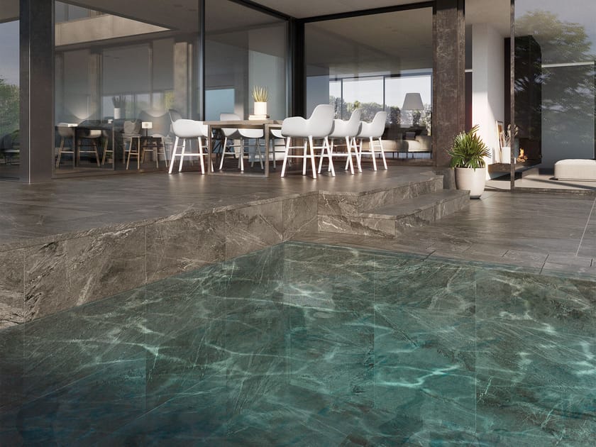 IMPERIAL MOCA by Exagres - Pavimento per esterni in gres porcellanato effetto marmo - 3