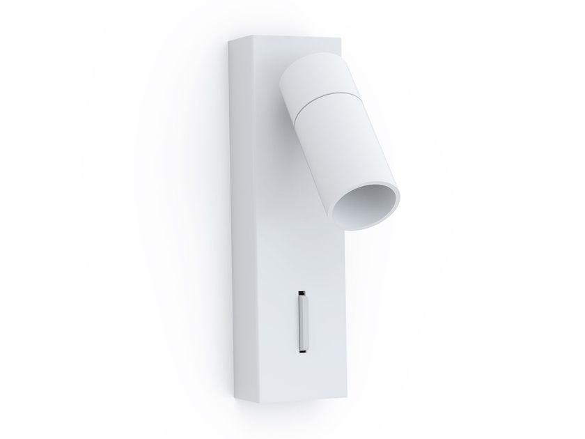 Lampada da parete a LED a luce diretta orientabile in metallo ENNA WALL