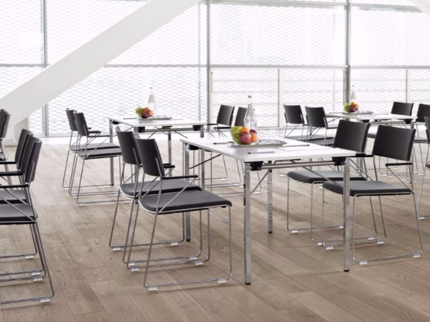 Table pliante rectangulaire F.T.S. By Wiesner-Hager design Martin Ballendat