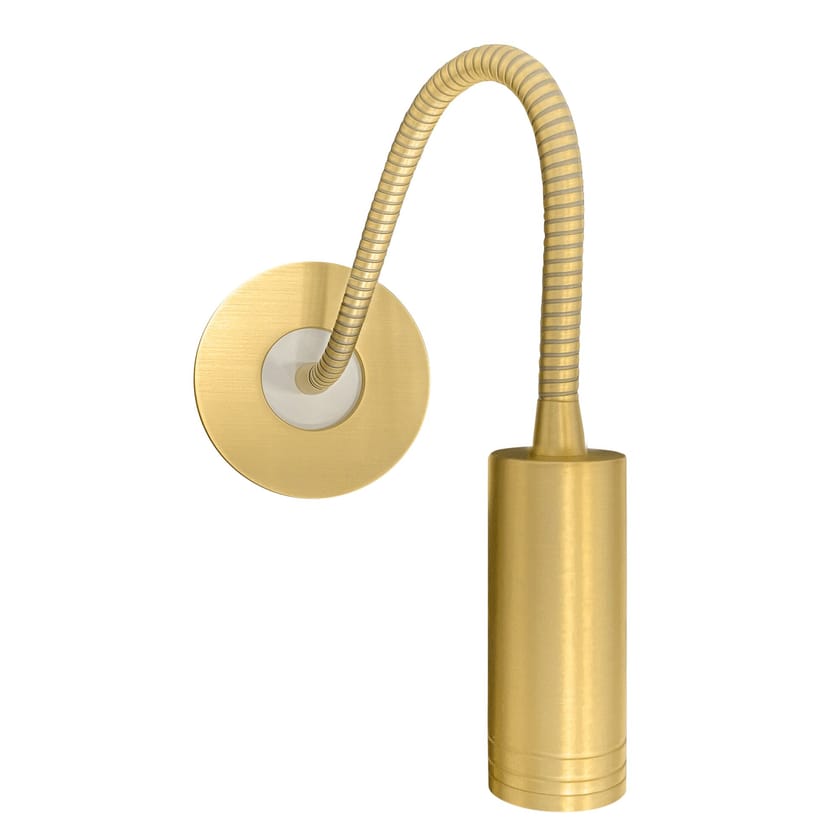 ROUND by FEDE - Lampada da lettura a LED orientabile in ottone - 10