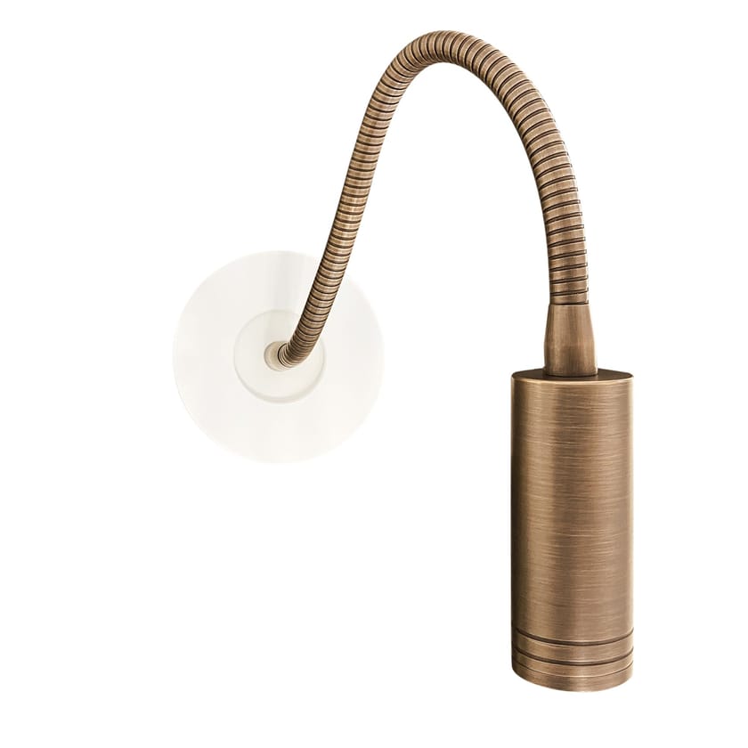 ROUND by FEDE - Lampada da lettura a LED orientabile in ottone - 6