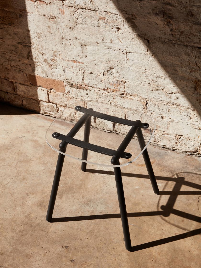 FENSTER Low acrylic stool By DesignByThem | design Sarah Gibson ...