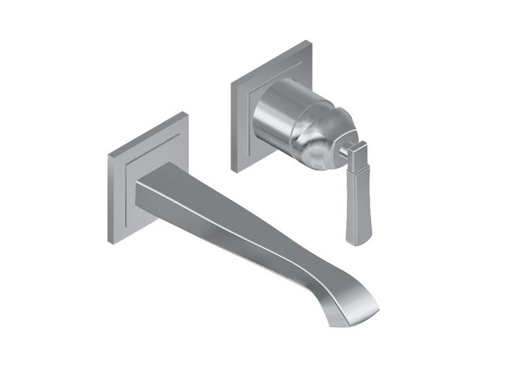 FINEZZA | Wall-mounted washbasin mixer By Graff Europe West