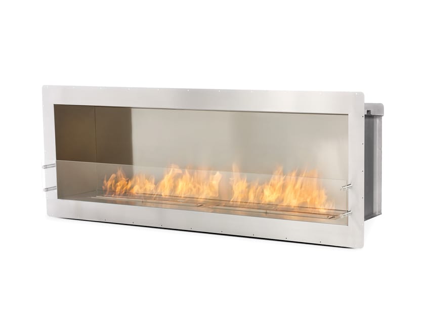 Bioethanol Glass and Stainless Steel Fireplace insert FIREBOX 1700SS
