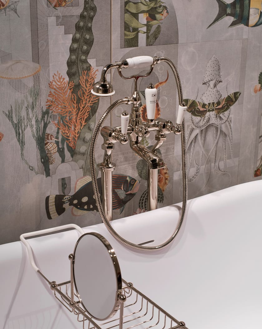 FIRST CLASS by Devon&Devon - Portasapone da appoggio in ottone per vasca - 3