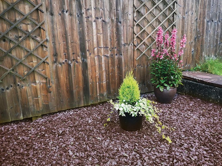 Scaglie Di Ardesia Viola 25kg Per Giardino - Granulometria 30-60mm, Decorazione Aiuole E Vasi - Foto 2