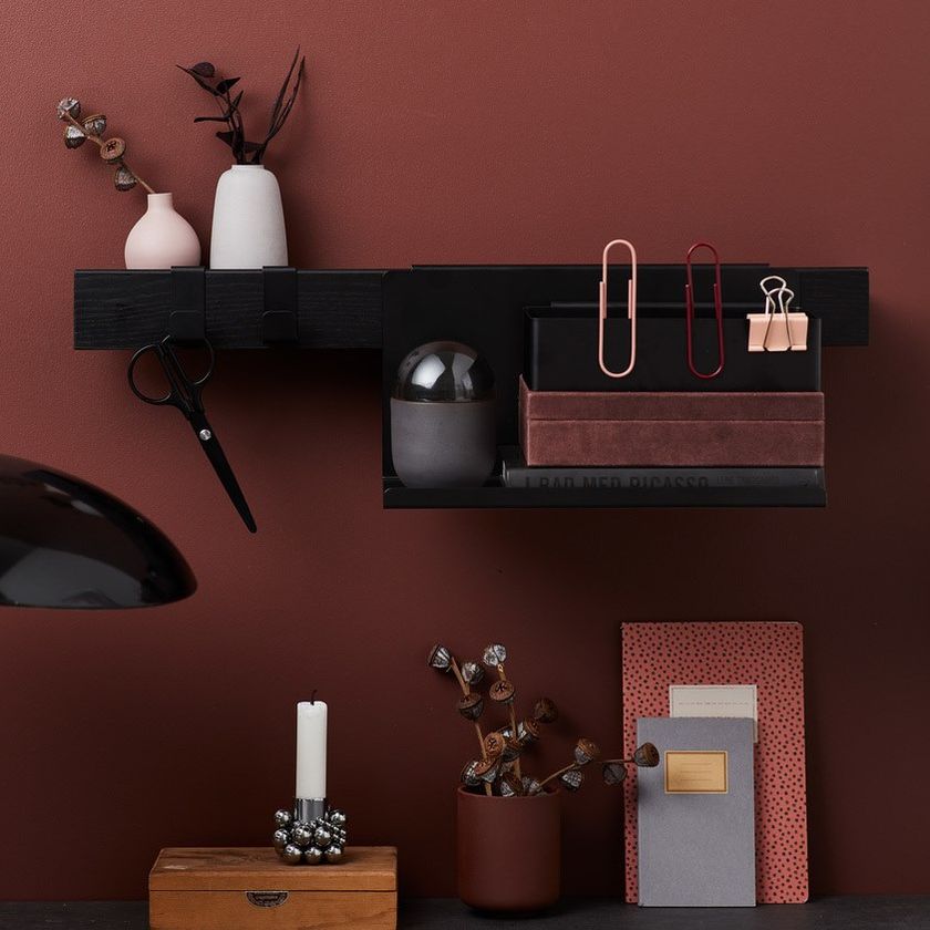 Comodino / accessorio da cucina FLEX SIDE TABLE BLACK Collezione Flex ...