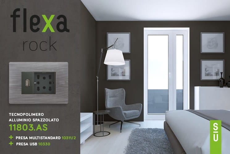 FLEXA ROCK by Simon Urmet - Serie civile in tecnopolimero - 6