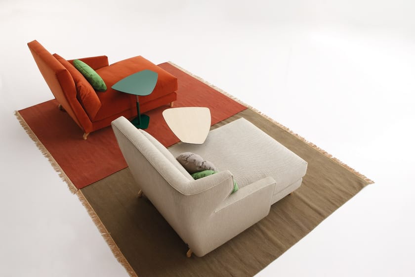 Fabric sofa with headrest FOLK Sofa with headrest Folk Collection By