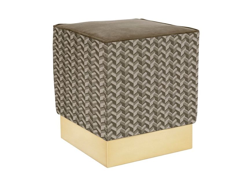 Pouf quadrato in tessuto FOXY II | Pouf - ANA ROQUE INTERIORS - Edilportale
