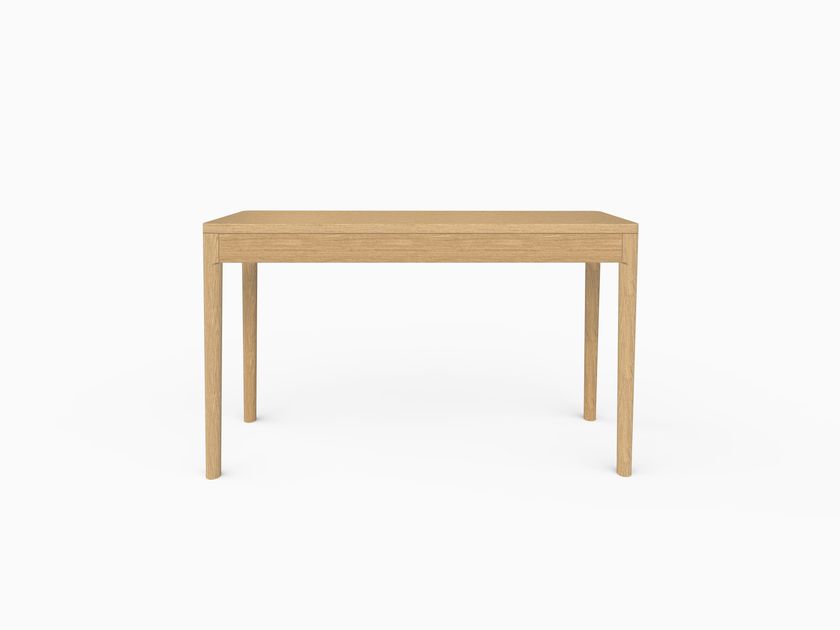 FRONT Rectangular oak console table with drawers By MOR DESIGN | design ...