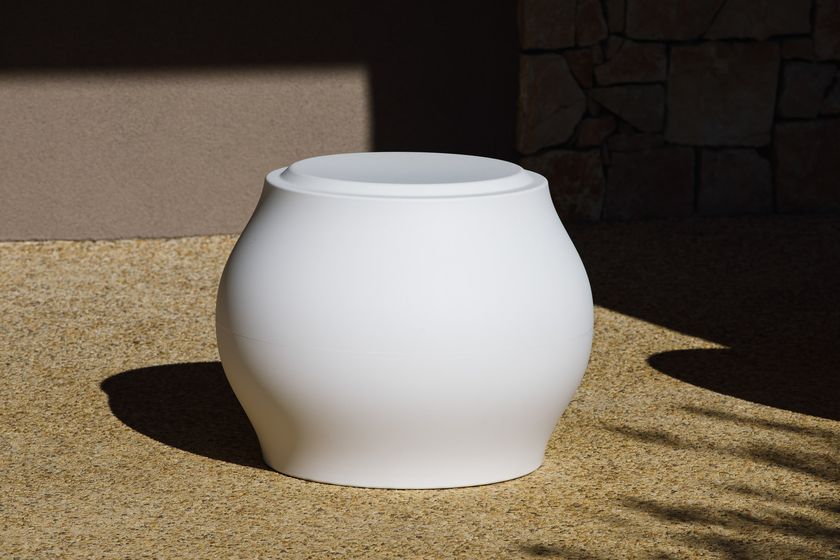 Polyethylene stool FUZZY STOOL By Plust design Eddy Antonello