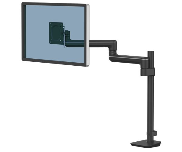 Fellowes Full Motion Braccio porta TV da muro, Nero - Supporti per