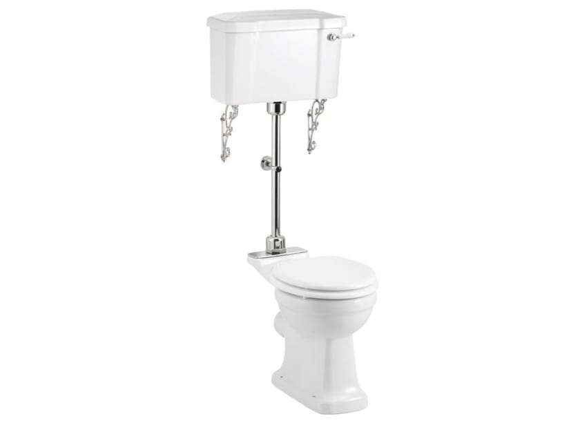 Floor mounted toilet By Burlington Bathrooms