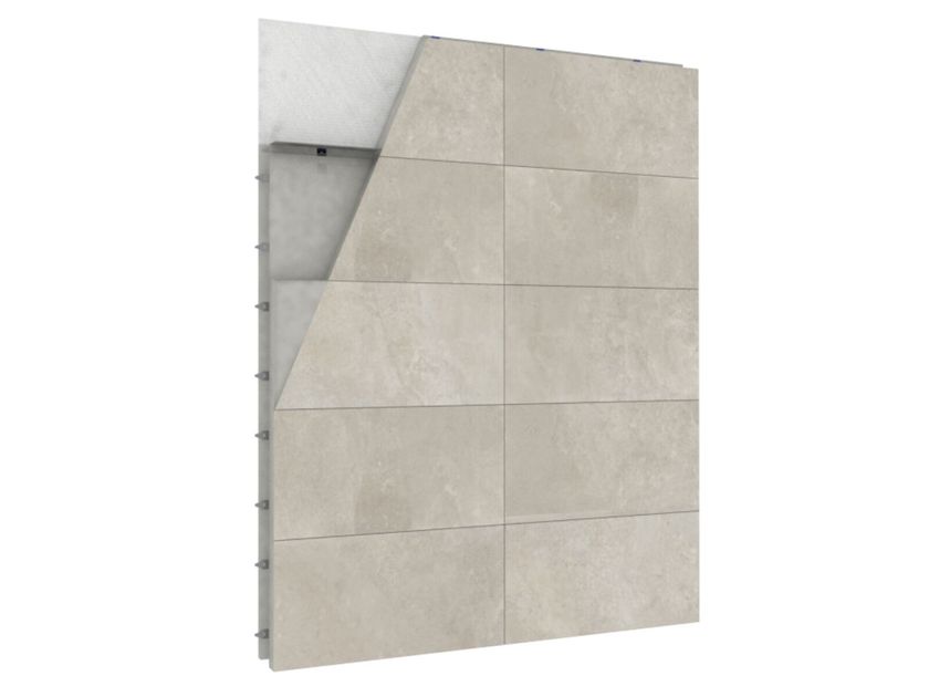FLORIM C1 Painel para fachada By Florim Ceramiche