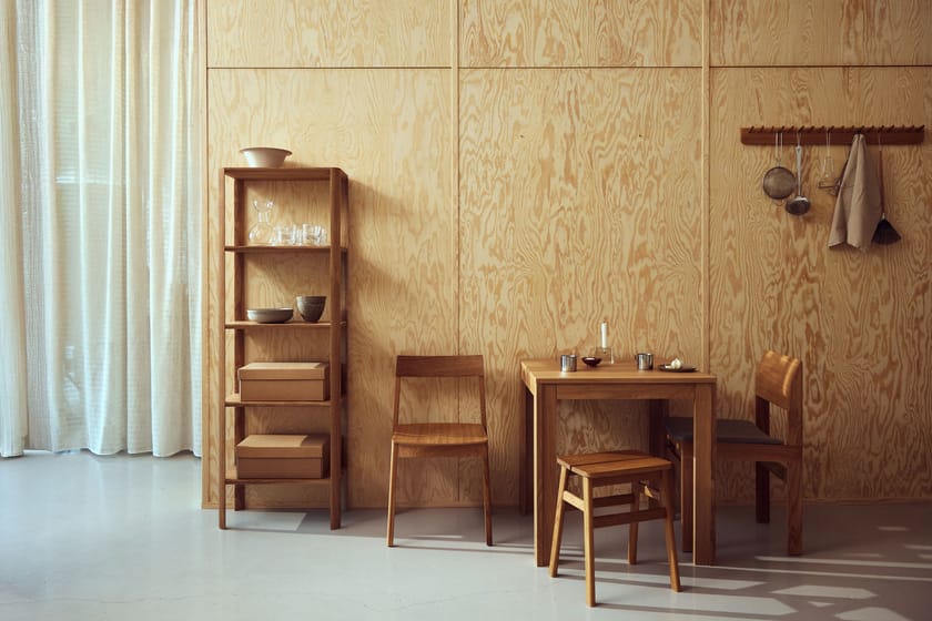 ANGLE STANDARD 45 by Form & Refine - Sgabello in rovere - 6