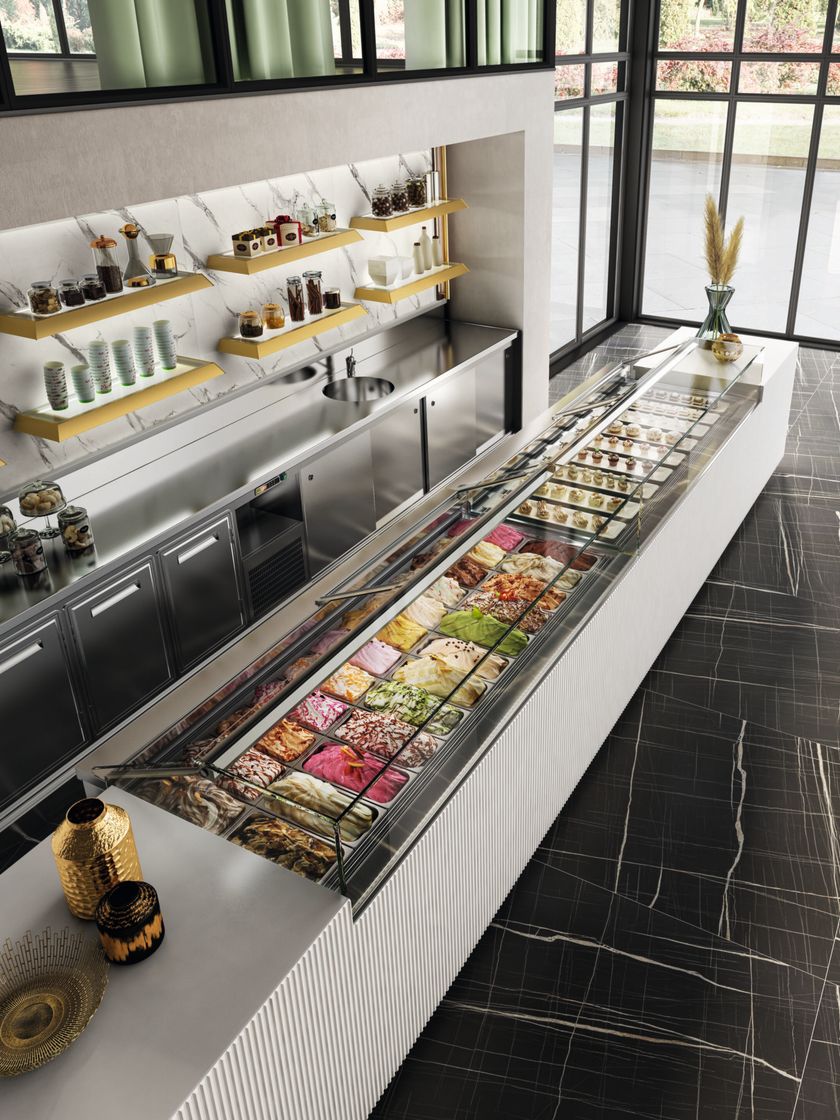 VOILÀ Vetrina refrigerata da esposizione By Frigomeccanica