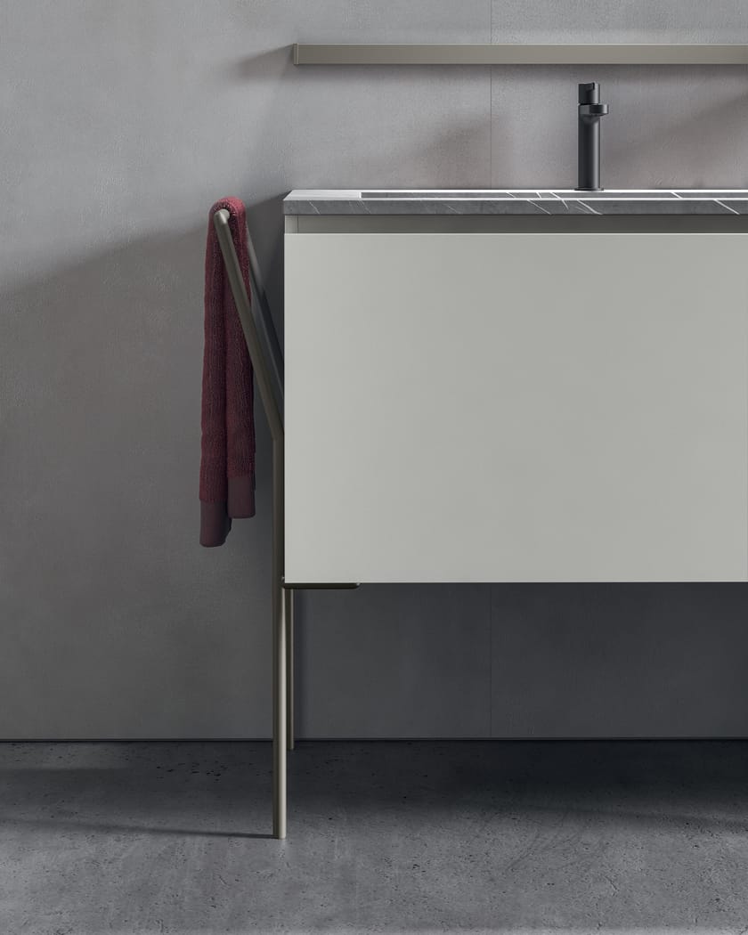 GALAXY 06 by BMT - Mobile lavabo doppio con specchio - 2